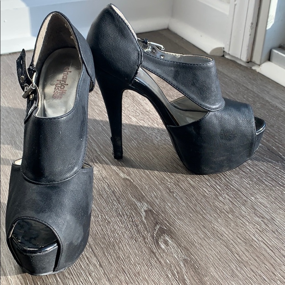 Charlotte Russe Black Heels